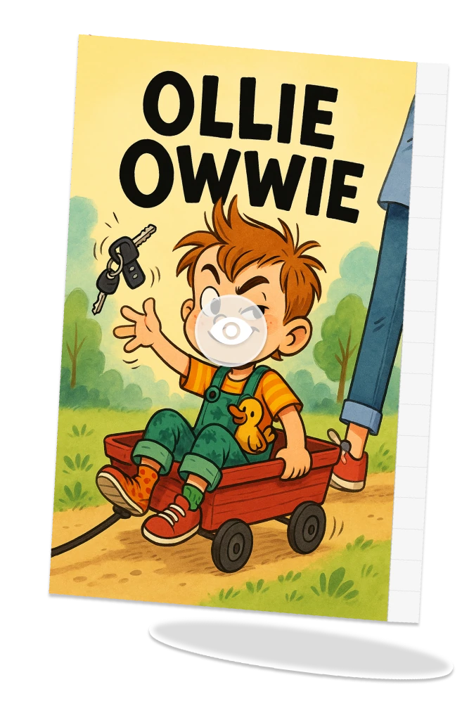Ollie Owwie book cover
